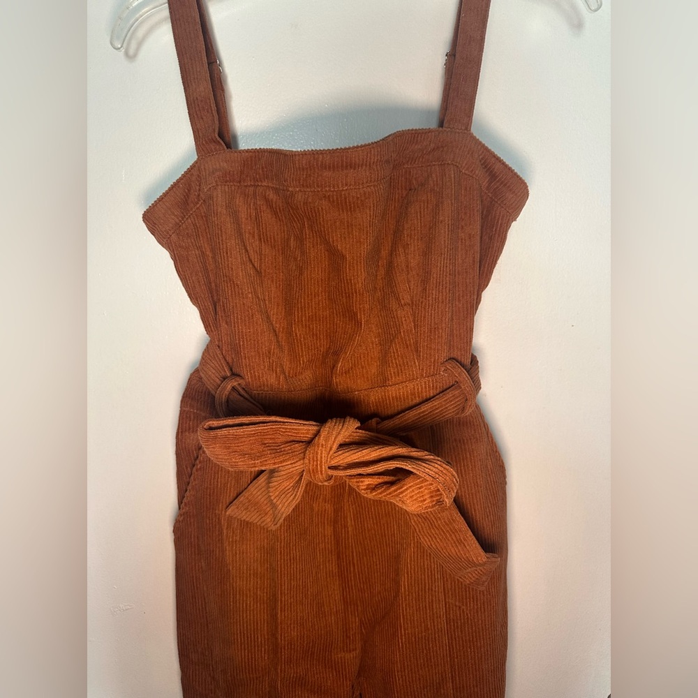 Lulu's Burnt Orange Jumpsuit - Picture 5 of 12